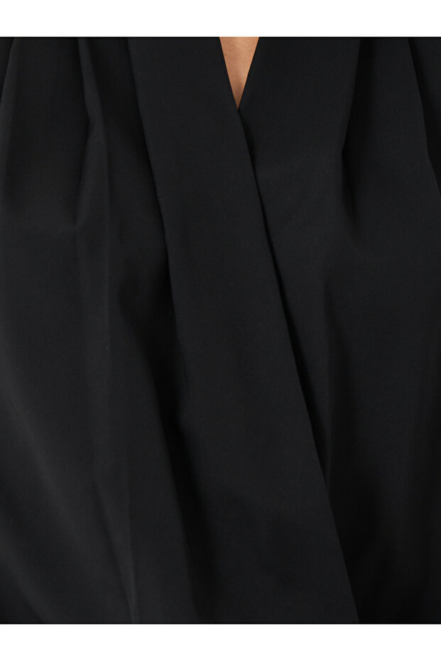 بلوزة سادة بدون أكمام ورقبة دائرية - 3