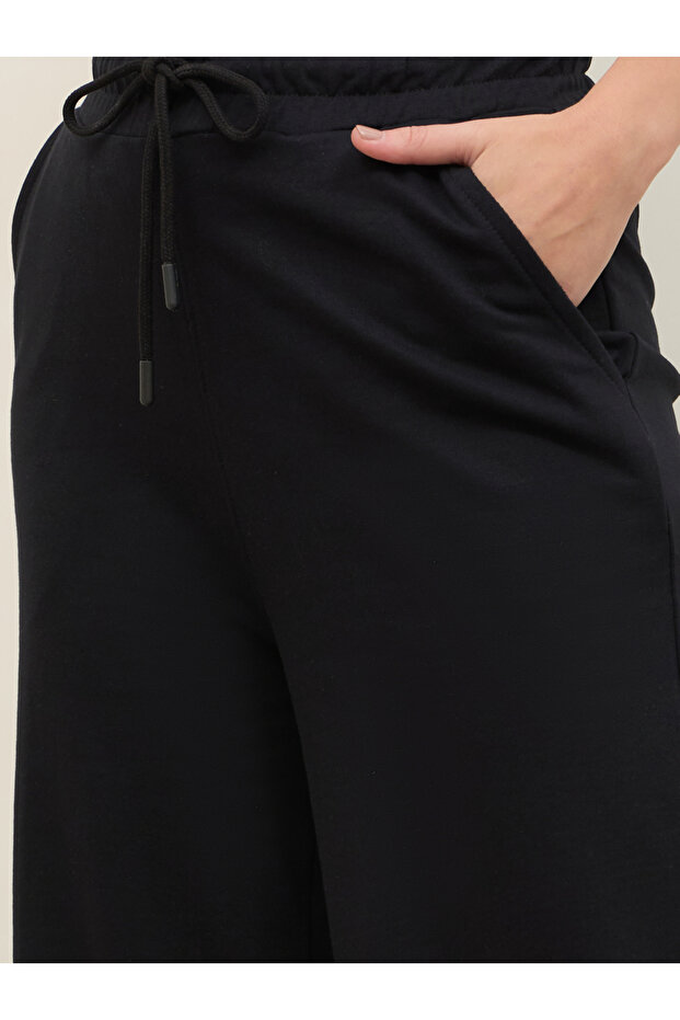 بنطال رياضي بساق مستقيمة مع رباط - 4