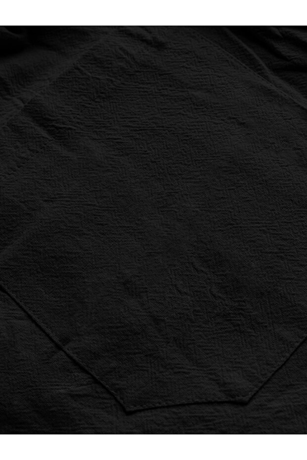 بنطال سادة بساق مستقيمة مع رباط - 5