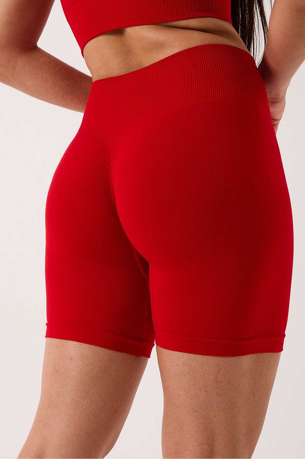 Sally Yüksek Bel Toparlayıcı Seamless Şort - 4