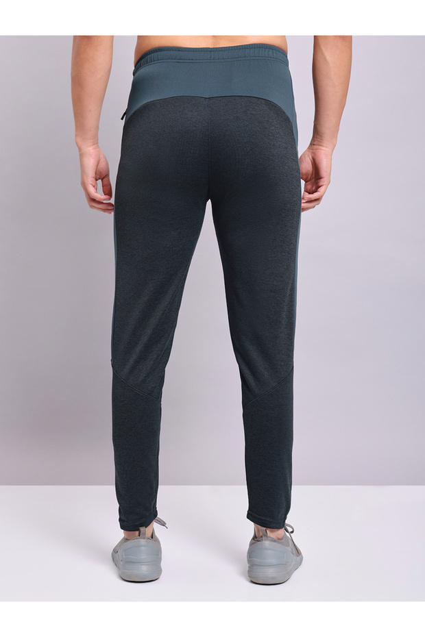 Solid Trackpants with Drawstring - 4