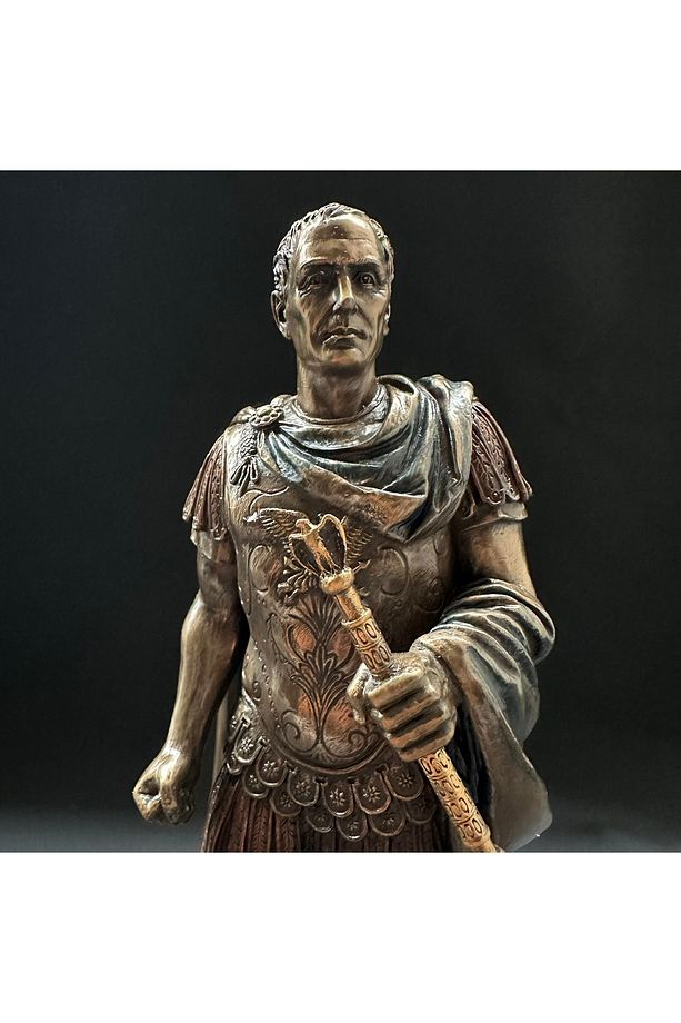 Jül Sezar Veronese Design Heykelcik Biblo Lüks Dekor - 7