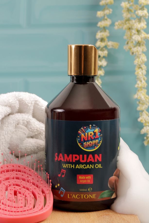 Number One - Shampoo With Argan Oil 500 ml Şampuan - 2