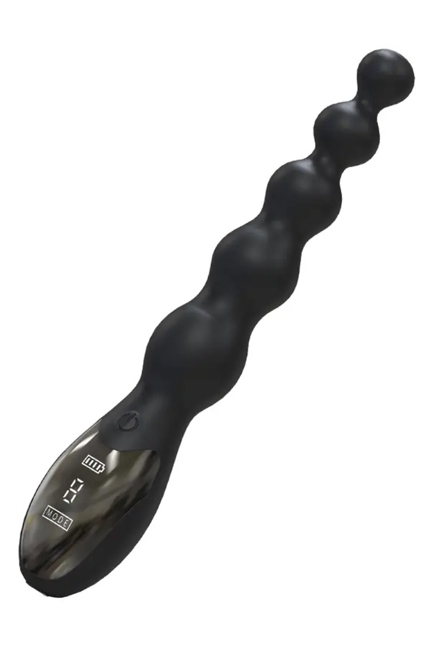 Obsidian Solid Boğumlu Anal Şarjlı Vibratör