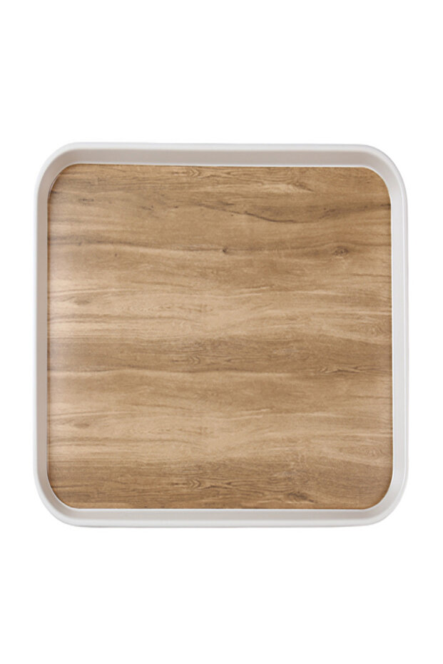 Elegant Design Melamine Rectangular Serving Tray - 1