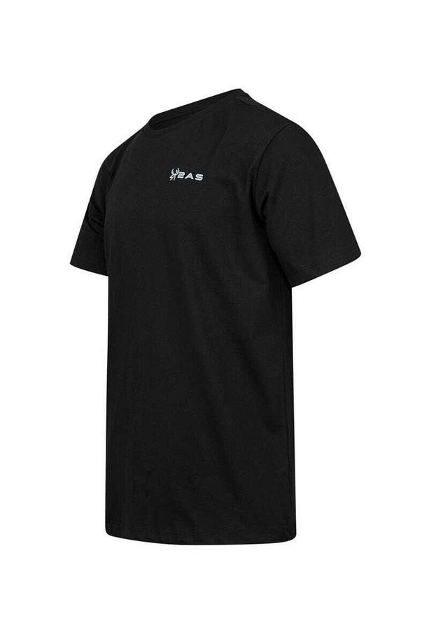 Admın Erkek Yuvarlak Yaka T-shirt Siyah 2asadmınfbm25-0924 - 2