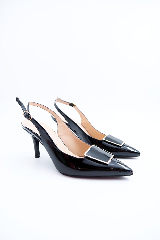 Women's Genuine Leather Heeled Shoes