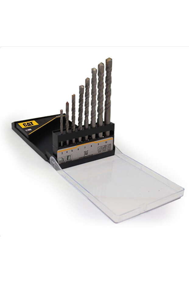 CAT DA04901 رؤوس مثقاب البناء ذات الأسطح الصلبة، 8 قطع - 5
