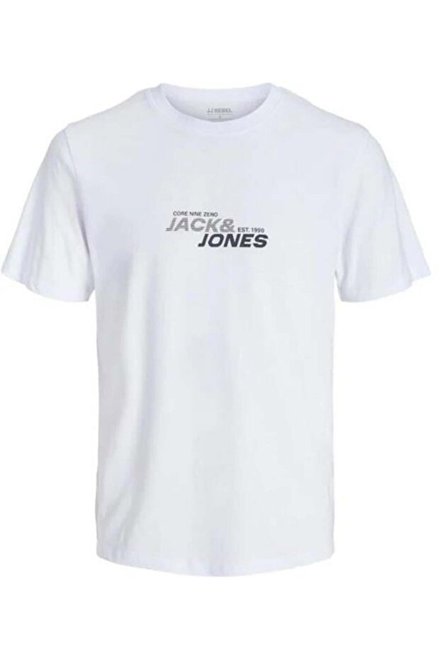 Logo Print Crew Neck T-Shirt