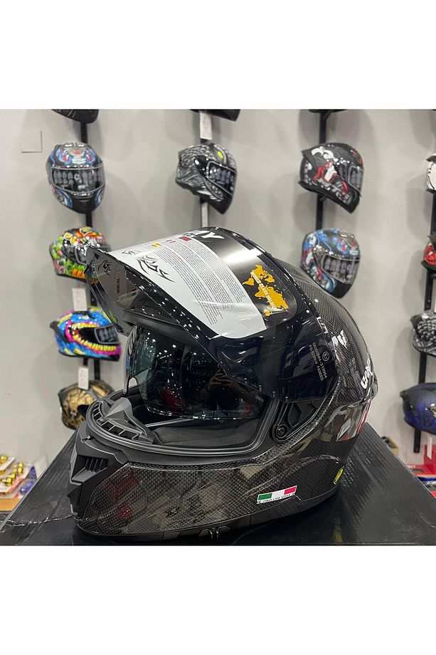SW 861 CARBON SNAKE Gloss Full Face - 2