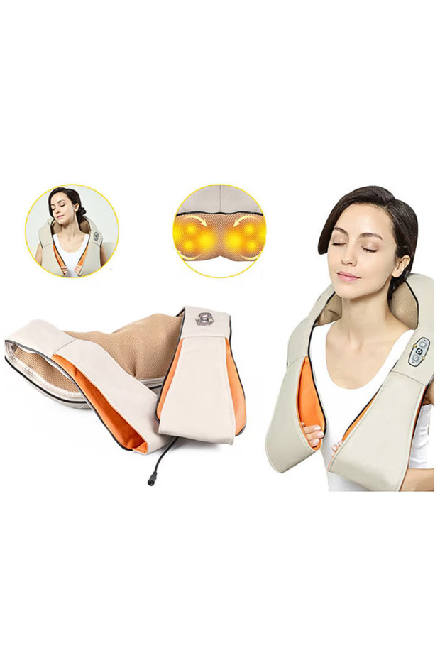 Beige massager with heating function - 4