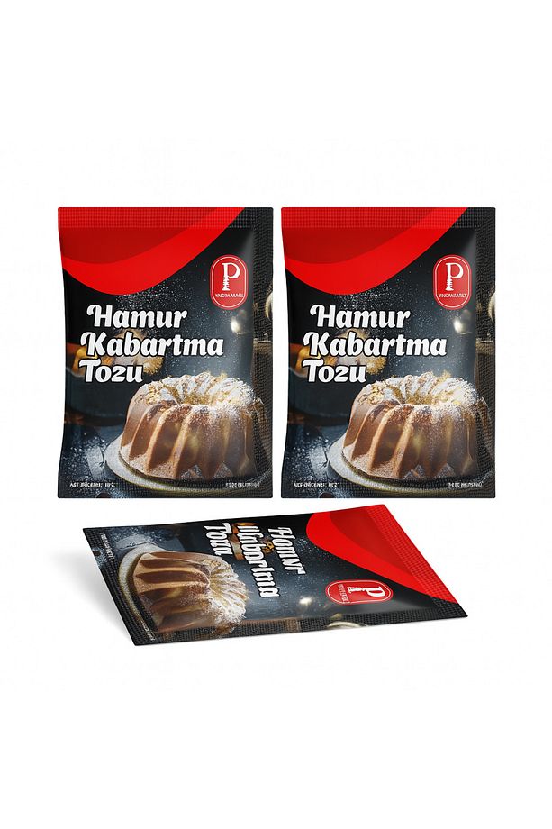 HAMUR KABARTMA TOZU 10'LU PAKET 3 ADET - 1