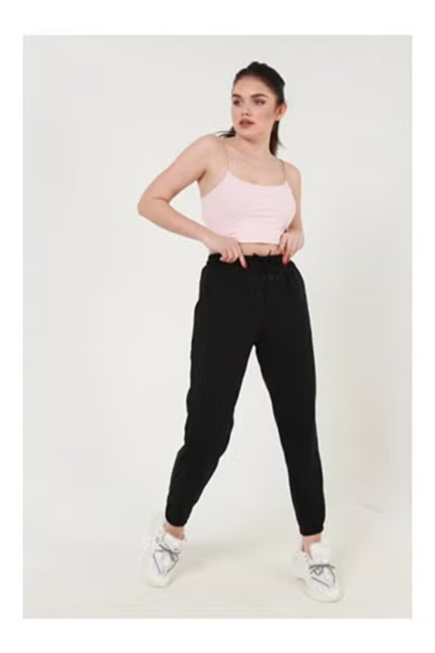بنطال رياضي أسود - 1