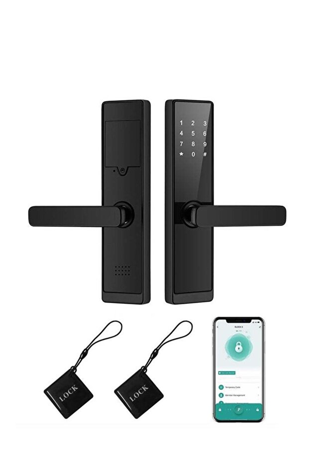 Home Smart Door Lock Remote Electronic Password Lock Smart Lock - 1