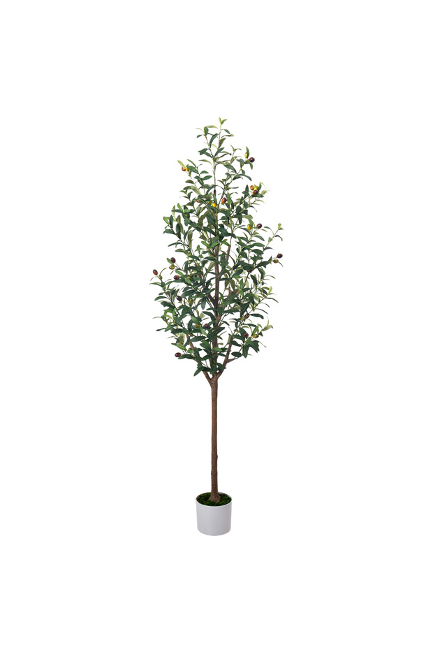 Home Interior Artificial Green Plant Decoration, Olive Tree