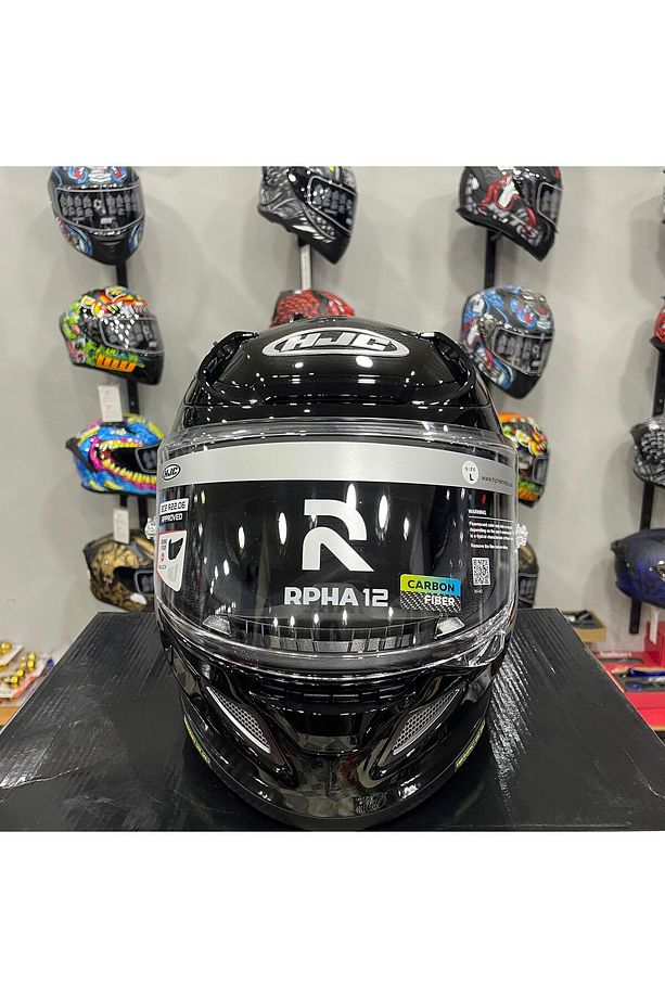 RPHA12 KASK KARBON SİYAH - 4