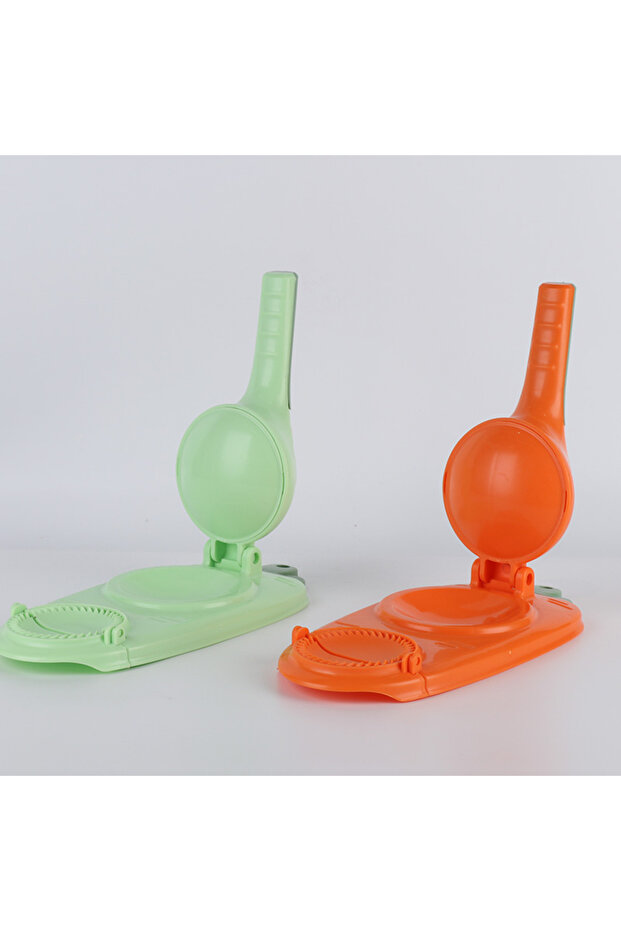 أدوات خبز المطبخ المصنوعة يدويًا 2 في 1، صانعة الزلابية، مكبس الزلابية، قالب لف الزلابية المحمول - 6