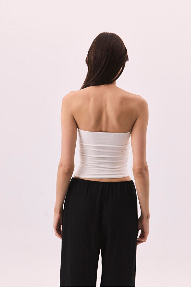 Στράπλες διπλή μπλούζα - 4