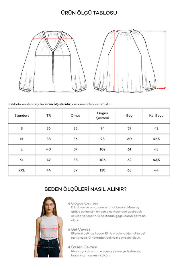 Saten Yakalı Örme Bluz - 5