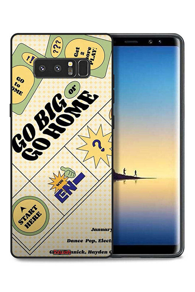 غطاء حماية لهاتف Samsung Galaxy Note 8 - كبير أو صغير