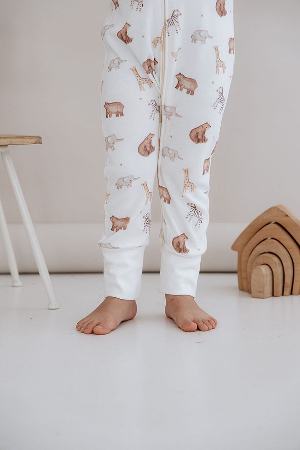 0.5 TOG Yazlık Bebek Ve Çocuk Uyku Tulumu - Pureline Series - Cute Animals - 6