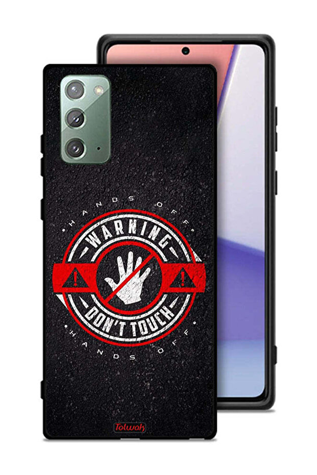Samsung Galaxy Note 20 Protective Case Cover Warning Do Not Touch