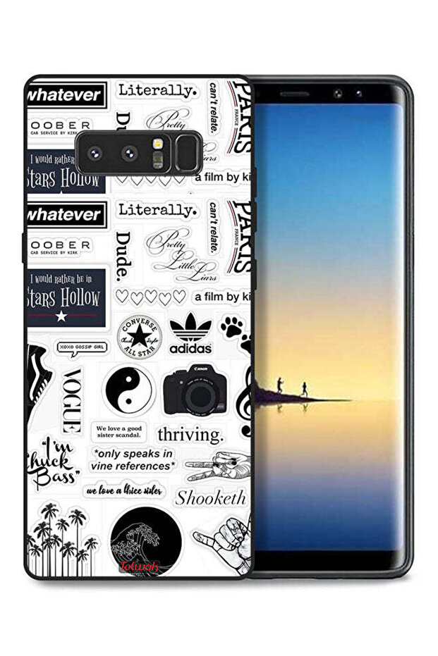 غطاء الحماية لجهاز Samsung Galaxy Note 8 يتحدث فقط