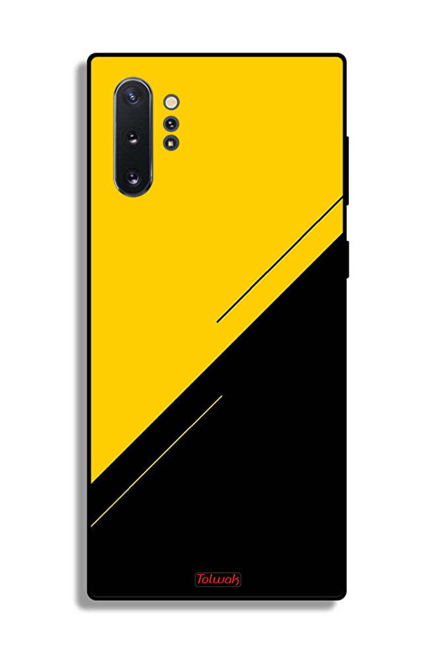 غطاء حماية بنمط لهاتف سامسونج جالكسي نوت 10 بلس - 2