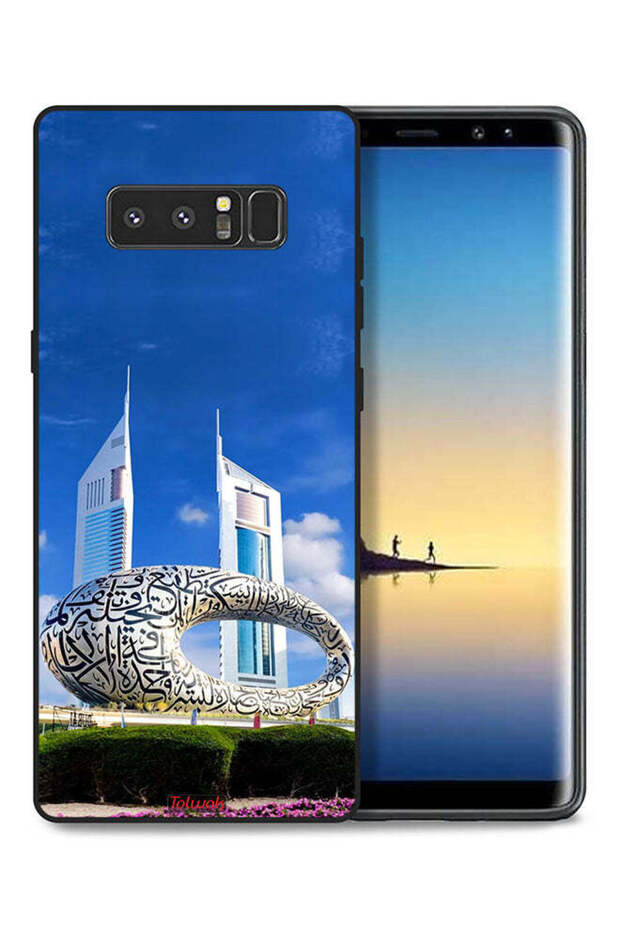غطاء حماية لهاتف سامسونج جالاكسي نوت 8 - متحف دبي