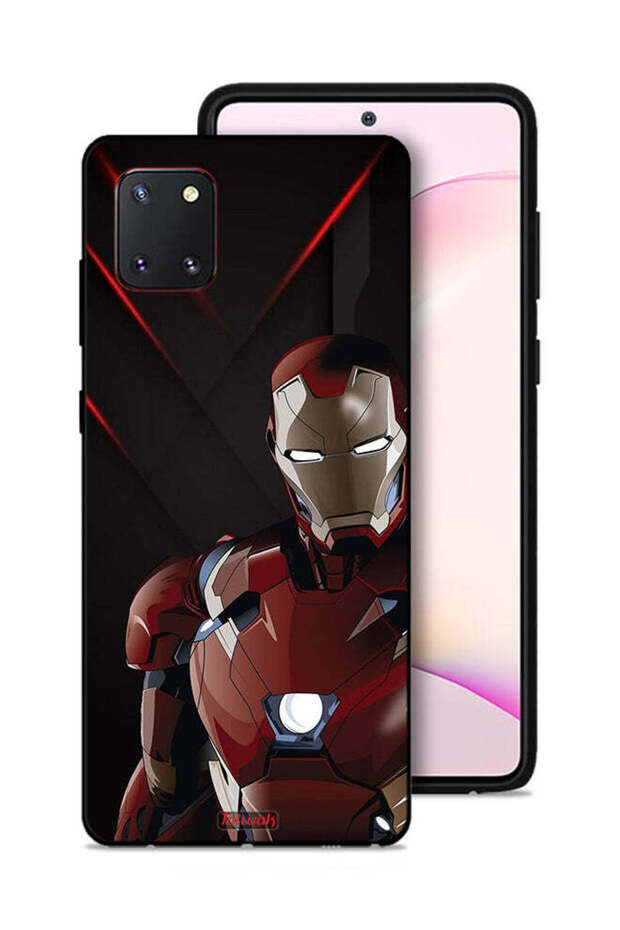 غطاء حماية لهاتف سامسونج جالكسي نوت 10 لايت من Iron Man