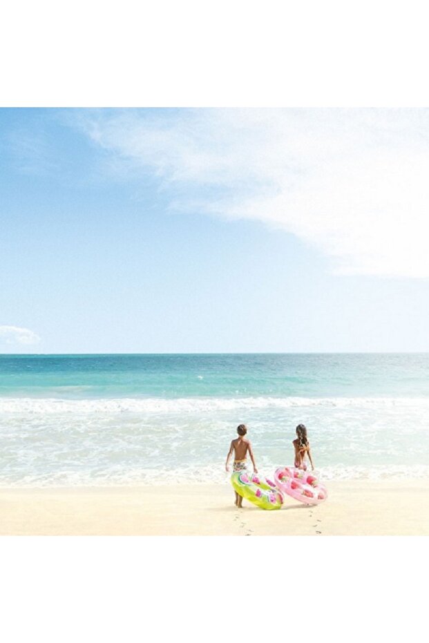 أنابيب فواكه استوائية قابلة للنفخ بتصميمات متنوعة، متعددة الألوان - 3