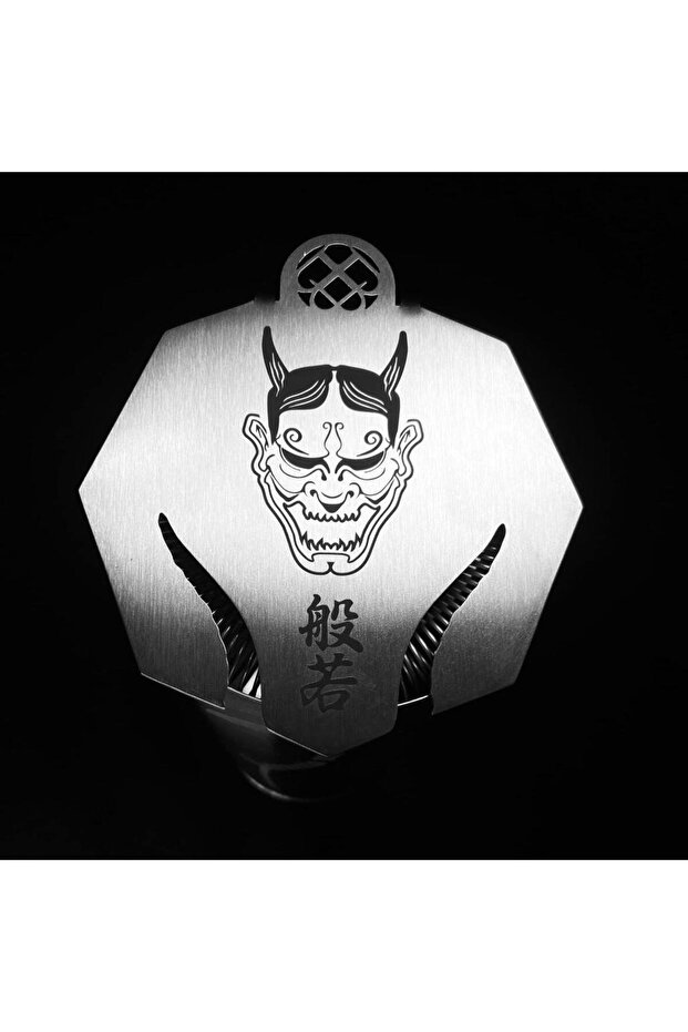 مصفاة كوكتيل منقوشة بدون مقبض - 1