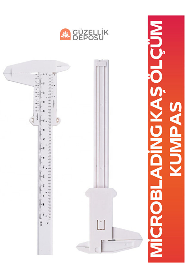 Microblading and Permanent Makeup Measuring Ruler Caliper, Permanent Eyebrow, Permanent Makeup Caliper