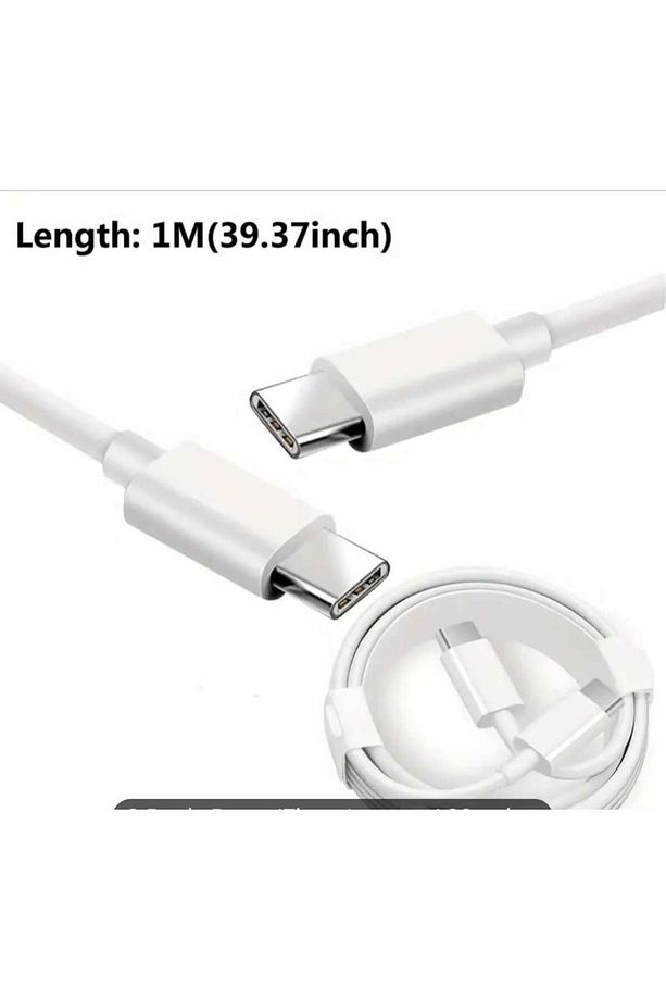 Hızlı Şarj Data Kablosu 60 W USB C den USB C ye 100cm - 3