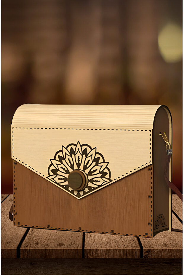 Wooden Body Shoulder Bag | Handmade Stylish Design | For Daily & Special Occasions
