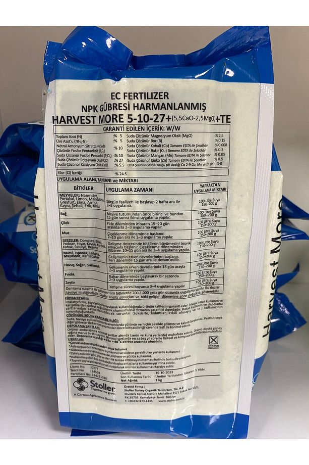 Harvest More 5-10-27 (5,5 CaO+2,5 MgO)+TE 1 KG - 2