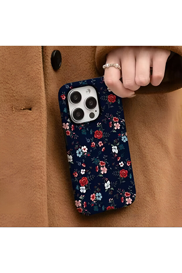 iPhone 13 (6.1 Inch) Compatible Patterned Burga Series Premium Slim Case