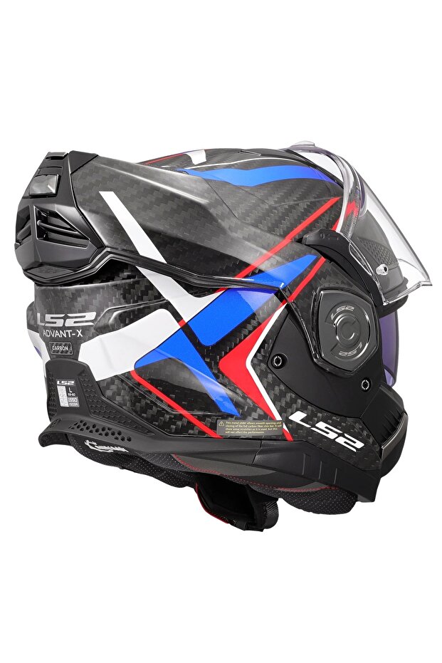 ADVANT X KARBON FUTURE II BEYAZ-MAVİ KASK - 8