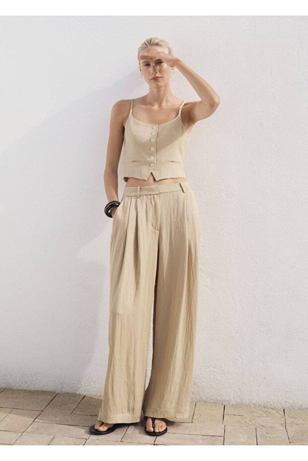 Lyocell kumaş yelek - 2