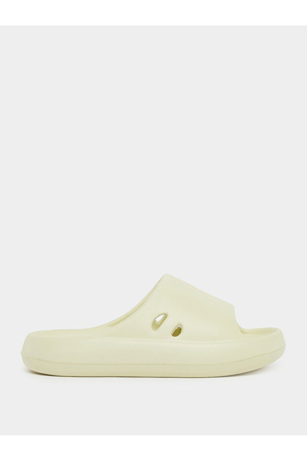 Solid Slip-On Slippers - 1