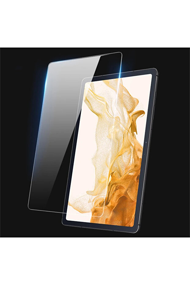 واقي شاشة زجاجي مقاوم للكسر لجهاز جالاكسي تاب إس 8/إس 7 بسمك 0.3 مم - زجاج مقوى مقاوم للصدمات