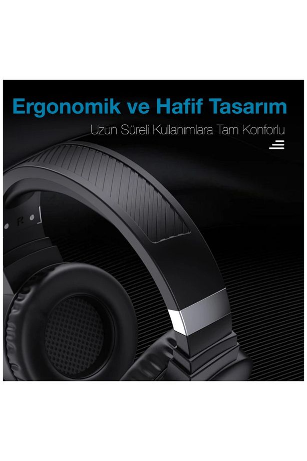 Hxsj F16 Rgb Işık Mikrofonlu Kulaküstü Oyuncu Kulaklığı-(5775) - SVU2848-7453 - 3