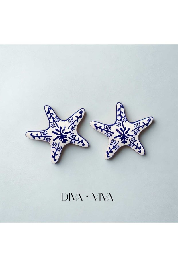 Coral Star Women's Earrings