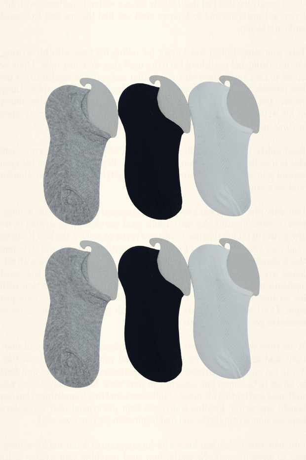 Children's Summer Short Colored Socks 6 Pairs