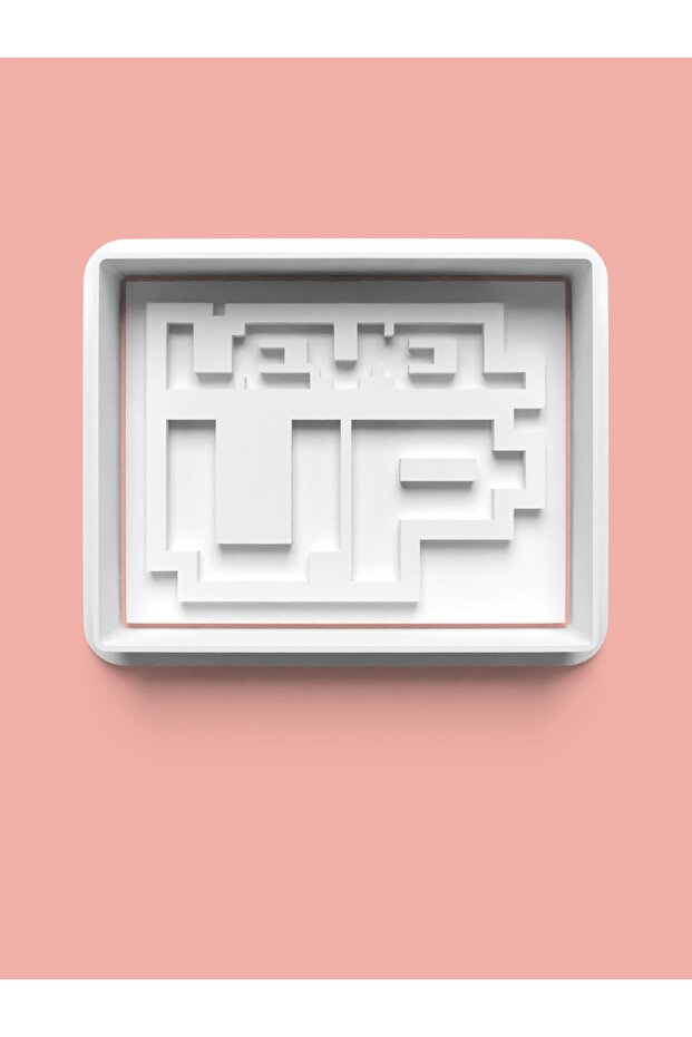 Level up Game Slogan Cookie Mold and Sugar Dough Mold
