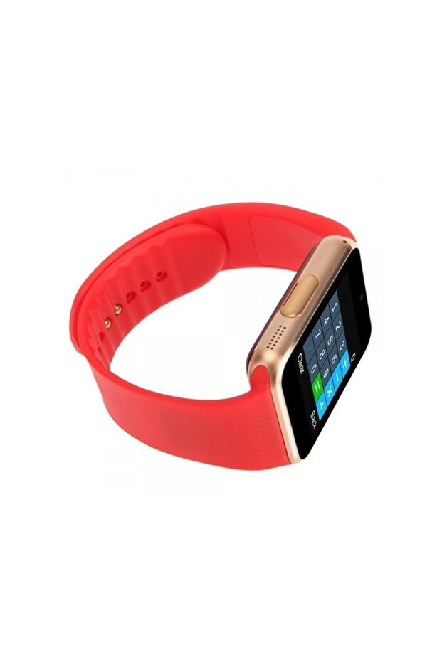Smartwatch U-Watch GT08 Bluetooth Red Compatible SIM, MicroSD - 4