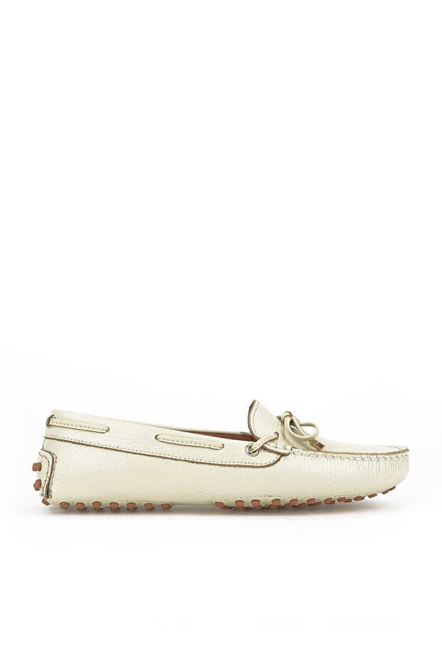 , Women's Genuine Leather Shoes 1511030Z3612 Beige