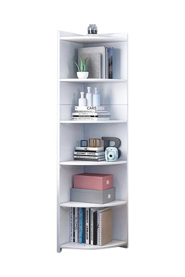 6-Story Multifunctional Home Bedroom Floor-To-Ceiling Bookcase 40*40*180CM