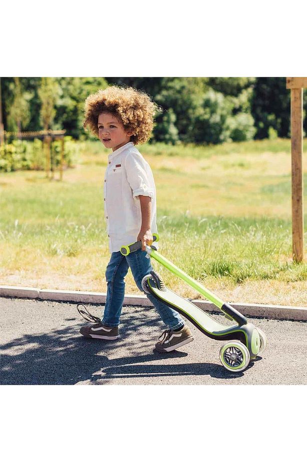 Elite Deluxe 3 Tekerlekli Katlanabilir Yeşil Scooter - 8