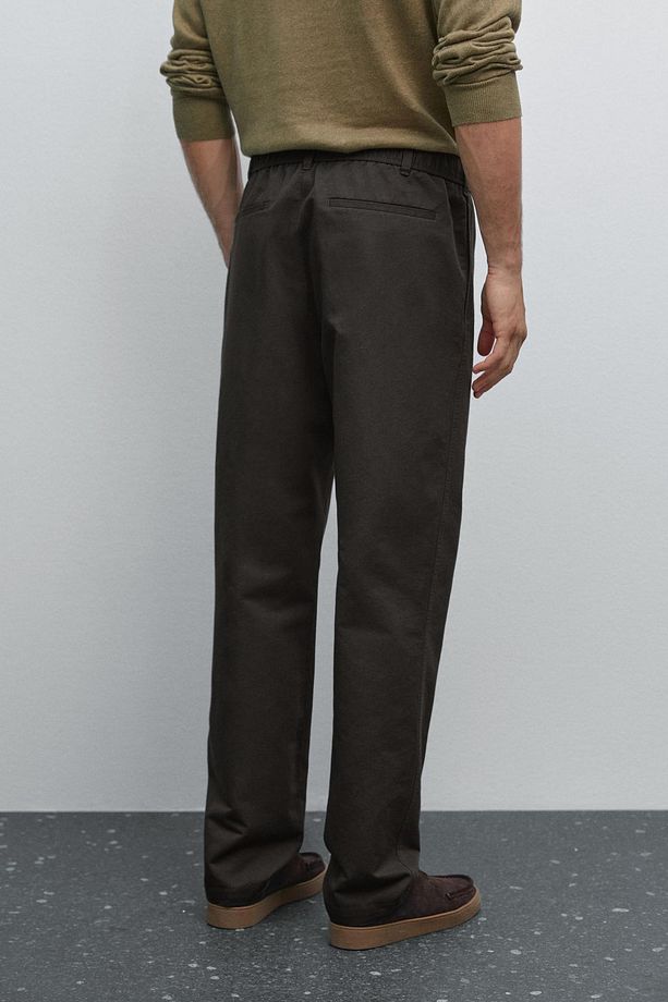 Pamuk karışımı jogger pantolon - 3